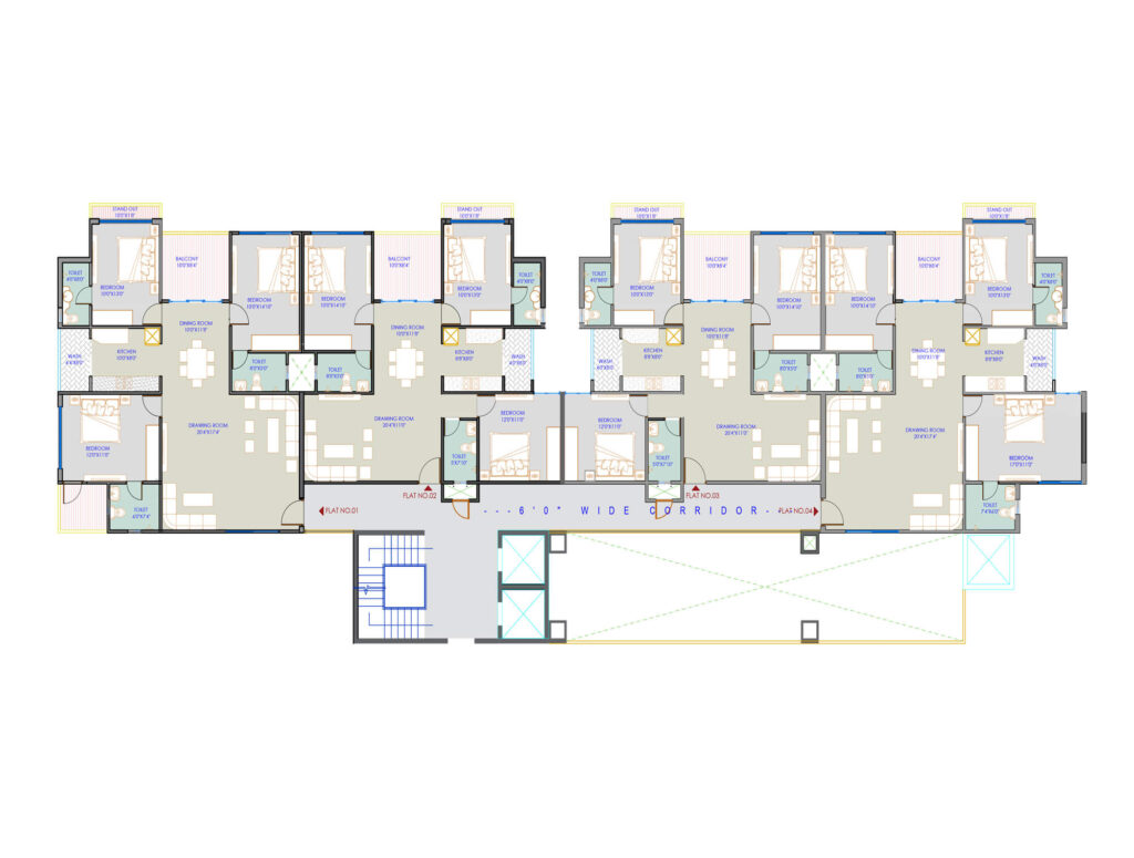 Royal Greens Floor Plan