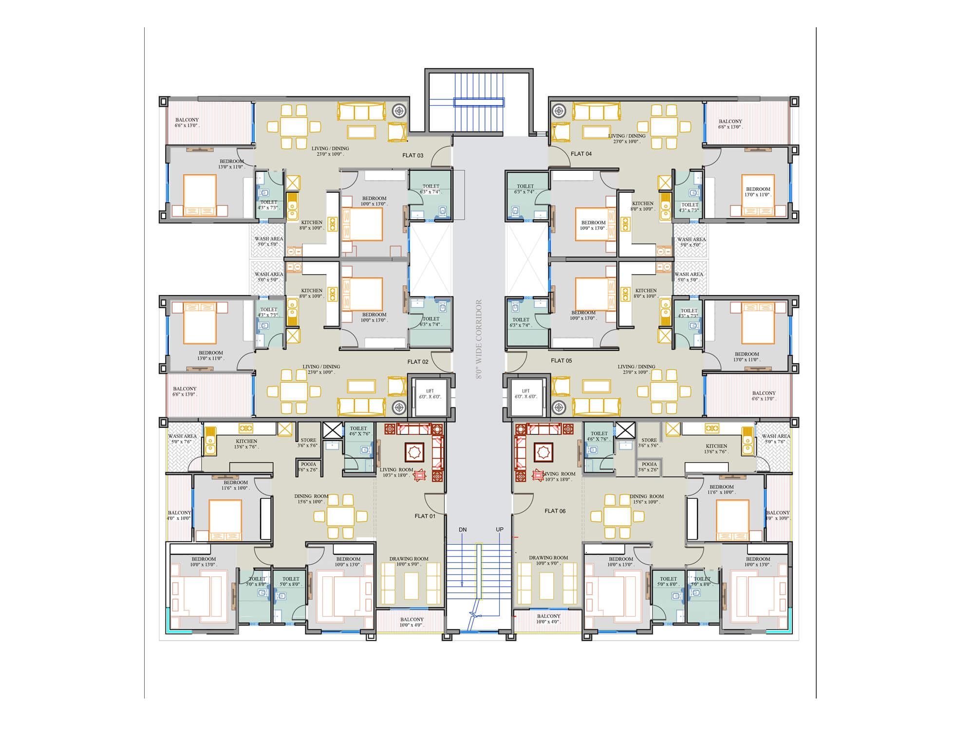 Royal Greens Lotus Floor Plan